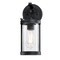 Westinghouse Fixture Wall Outdoor 60W Westcott Bay Texturd, Black Clear Seeded Glass 6122500 - alternate 6